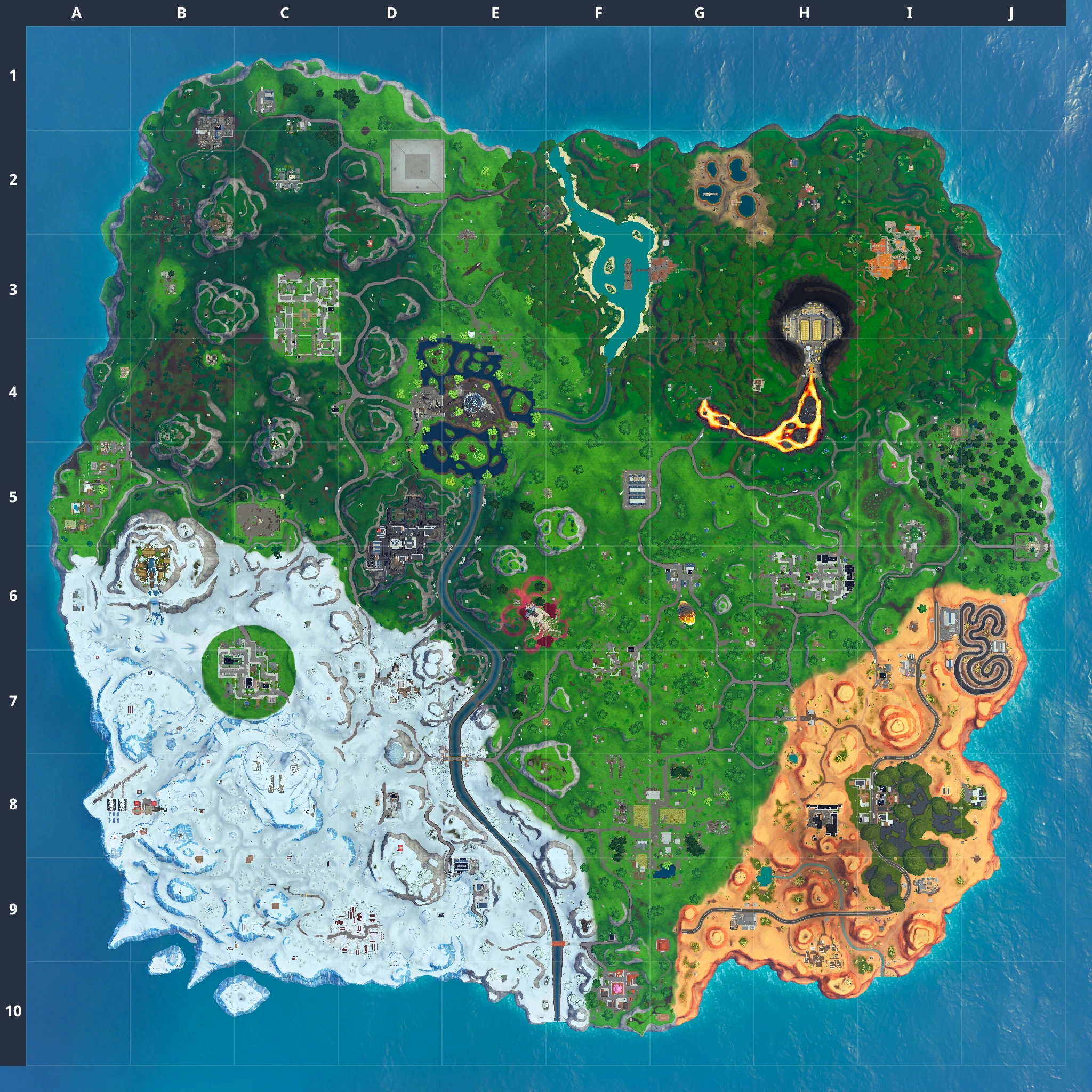 historical Fortnite map